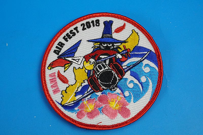 Patch JASDF 302nd Squadron, Air Festa 2018, Naha Air Base, Steller's Sea Eagle, Spook, with Velcro