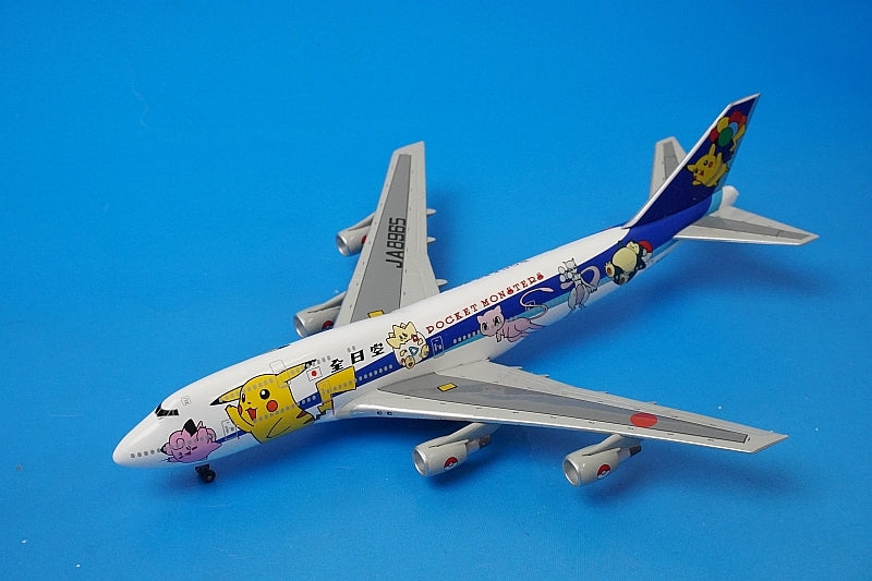 1:400 B747-400D ANA Pokemon Jet JA8965 J-009 Jet AIR airplane model