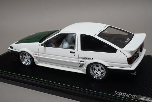 1:18 ignition model IG1296 Toyota Sprinter Trueno AE86 3Door TK-Street White