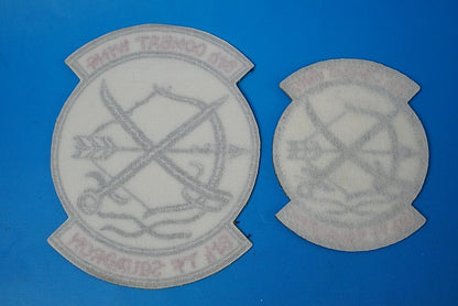 Patch JASDF 8th Air Wing 6th Squadron High Visibility Large and Small Set without hook and loop