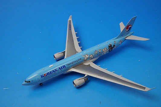 1:400 A330-200 Korean Air PyeongChang Olympics 2018 HL8227 EW4332001 JC Wings airplane model