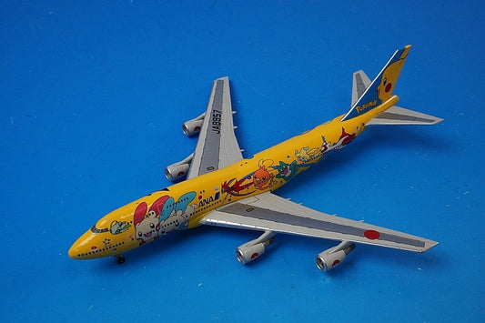 1:400 B747-400 ANA Pokemon Pikachu Jumbo JA8957 MAGIC MODEL airplane model