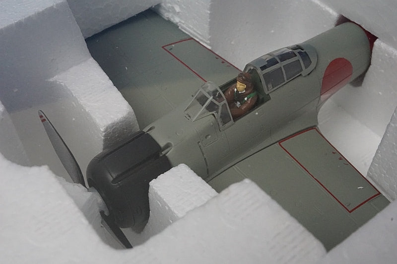 1:48 Zero Fighter Model 21 Pearl Harbor Attack Plane Aircraft Carrier Akagi Lieutenant Commander Itaya Shigeru's Plane 1 Marushin Industries airplane model