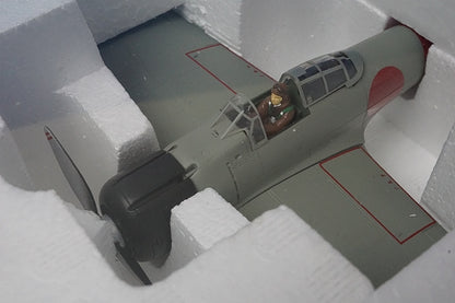 1:48 Zero Fighter Model 21 Pearl Harbor Attack Plane Aircraft Carrier Akagi Lieutenant Commander Itaya Shigeru's Plane 1 Marushin Industries airplane model