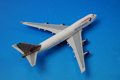 1:500 B747-400 British Water Dreaming G-BNLK 2002-34 Big Bird airplane model