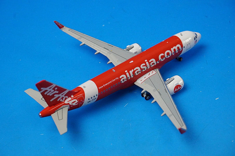 1:400 A320neo AirAsia 9M-AGA GJAXM1616 Gemini airplane model