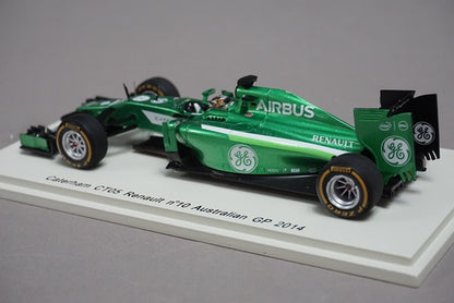 1:43 SPARK S3078 Caterham CT05 Renault Australian GP Kamui Kobayashi 2014 #10