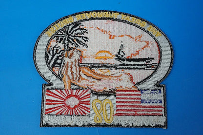 Patch USN US Navy CVN-73/CV-63 THE GREAT TURNOVER CRUISE No Velcro