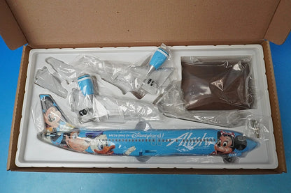 1:100 B737-400 Alaska Disney N784AS Everrise airplane model