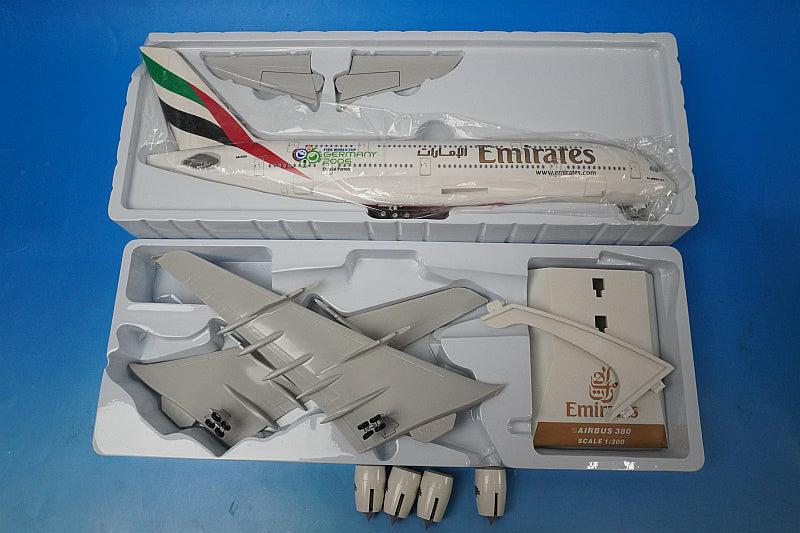 1:200 A380-800 Emirates FIFA World Cup 2006 A6-EDA 27189 Everrise airplane model