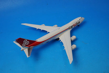 1:400 B747-8F Cargolux 50 Years LX-VCC XX4356C JC Wings airplane model