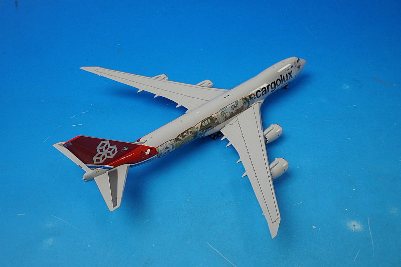1:400 B747-8F Cargolux 45th Anniversary LX-VCM XX4709 JC Wings
