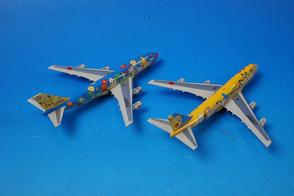 1:500 B747-400 ANA Ohana Jumbo & Pikachu Jumbo JA8956 JA8957 NHS52001 ANA airplane model