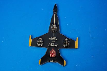 Challenge Coin US Navy Blue Angels Men in Black Coin