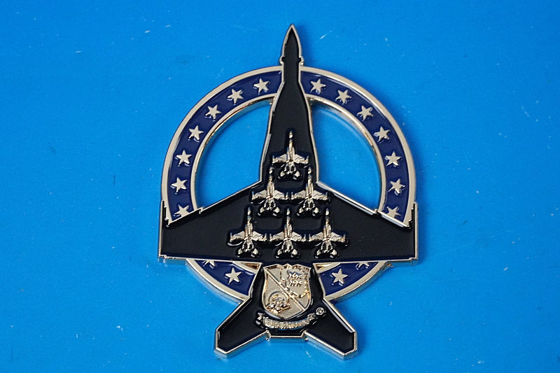 Challenge Coin US Navy F/A-18E Super Hornet Blue Angels Coin