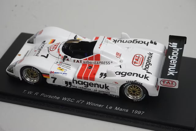 1:43 Spark 43LM97 T.W.R Porsche WSC Le Mans Winner 1997 #7