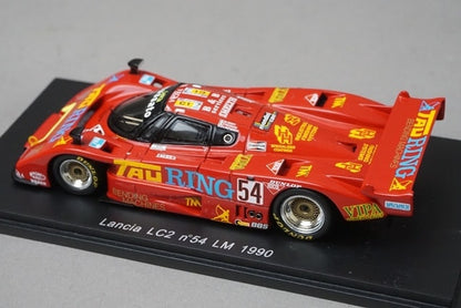 1:43 SPARK S0659 Lancia LC2 Le Mans 1990 #54 model car
