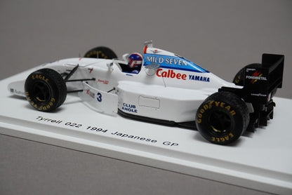 1:43 SPARK FS12 Tyrrell 022 1994 Japan GP Ukyo Katayama #3 Racing On Custom