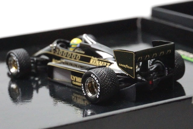 1:43 MINICHAMPS 540854392 Lotus Renault 97T A.Senna 1985 #12 model car