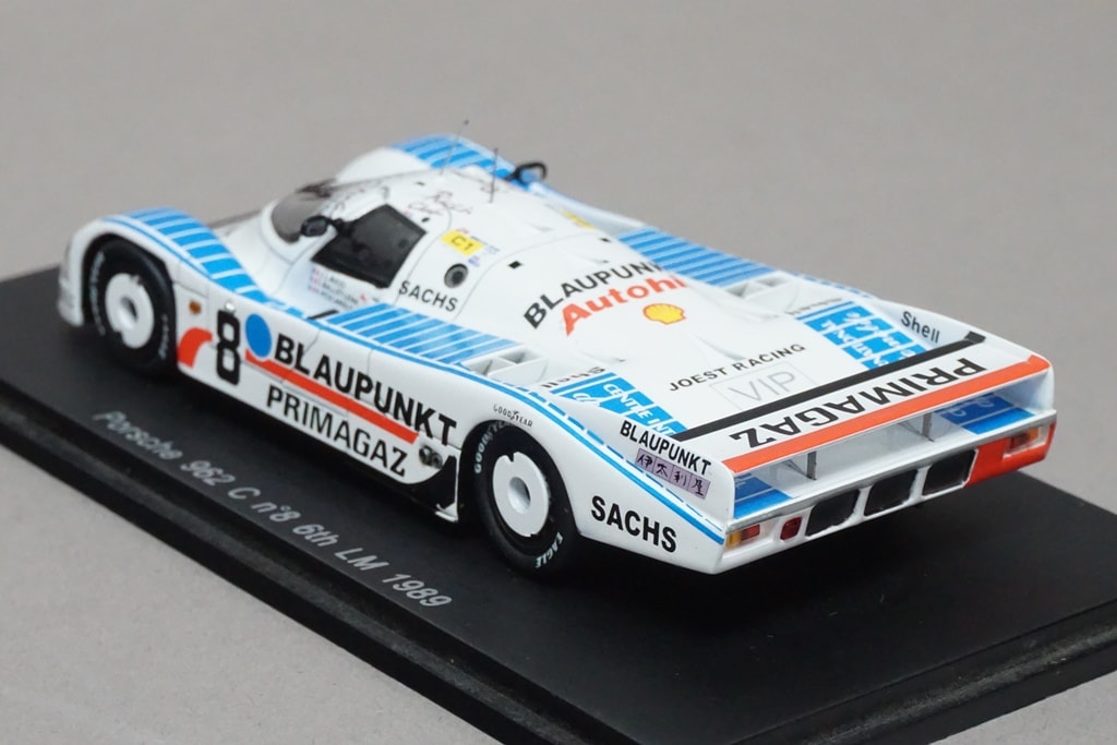 1:43 SPARK BAM003 Porsche 962 C 6th Le Mans 1989 #8