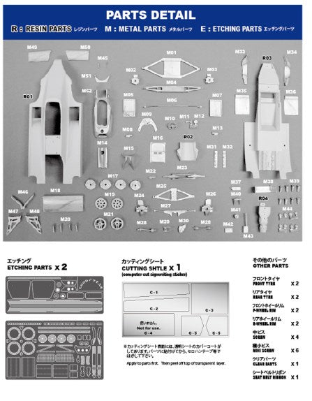 [ Back-order ]STUDIO27 FK20326 1:20 Type 81 GP of BRAZIL Multimedia Kit