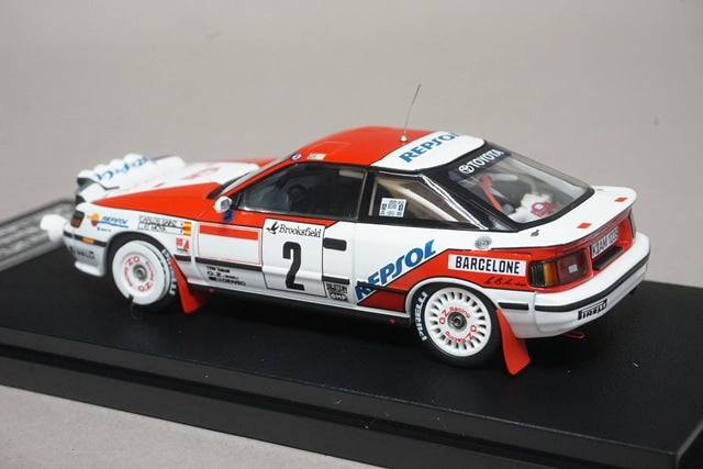 1:43 HPI 8089 Toyota Celica GT-Four Monte Carlo Rally 1991 #2 model car