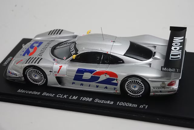1:43 SPARK KBS061 Mercedes Benz CLK LM Suzuka 1000Km 1998 #1