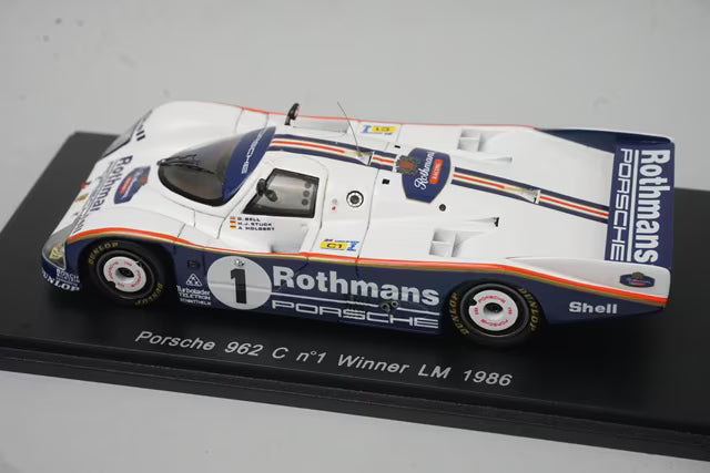 1:43 SPARK S0923 Porsche 962C LM Le Mans winner 1986 #1