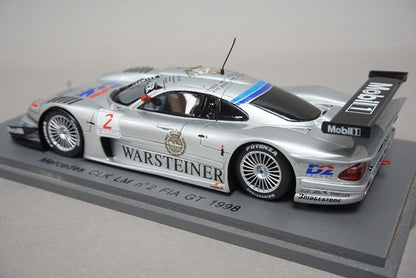 1:43 SPARK S0165 Mercedes CLK Le Mans FIA GT 1998 #2 K.Ludwig Last Race