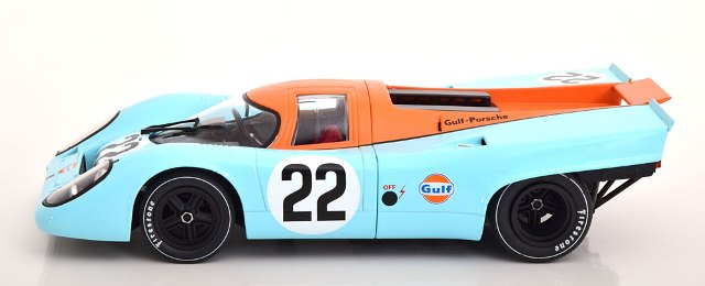 CMR129 CMR 1:18 Porsche 917K Gulf 24h Le Mans 1970 #22