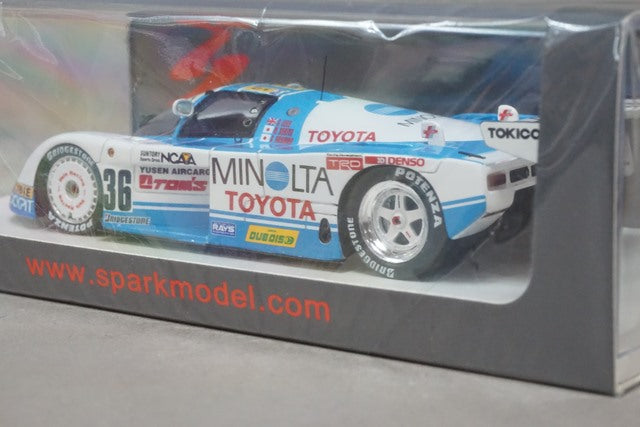 1:43 SPARK S5242 Toyota 88C #36 Le Mans 1988 G.Lees K.Hoshino M.Sekiya