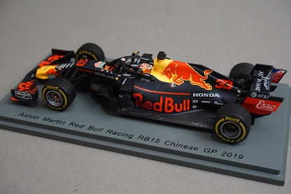 1:43 SPARK S6078 Aston Martin Red Bull Racing Team #33 TBC 2019 RB15 M.Verstappen model car