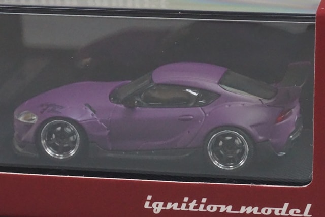 IG2335 ignition model 1:64 PANDEM Supra (A90) Matte Purple model car