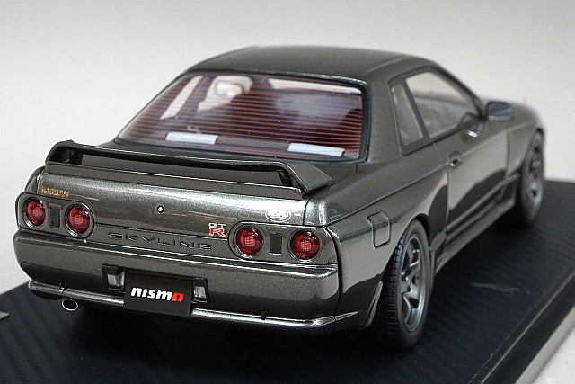 1:18 ignition model IG2167 Nissan Skyline GT-R NISMO (BNR32) Gun Gray Metallic Normal Wheel