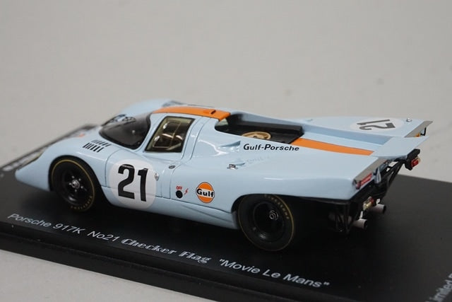 1:43 SPARK Steve McQueen Collection 03 Porsche 917K "Movie Le Mans" #21