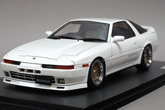 1:18 ignition model IG1737 Toyota Supra 3.0GT turbo A (MA70) Pearl White