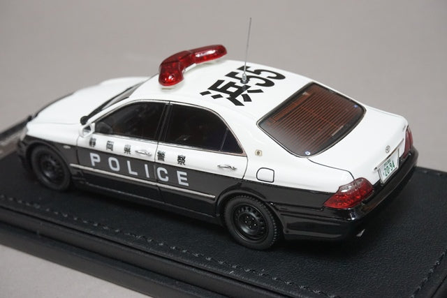 1:43 ignition model IG2094 Toyota Crown (GRS180) Shizuoka Prefectural Police Traffic Police Force