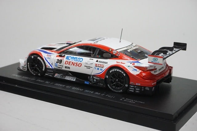 1:43 EBBRO 45458 DENSO KOBELCO SARD RC F Super GT GT500 2016 Rd.2 Fuji #39