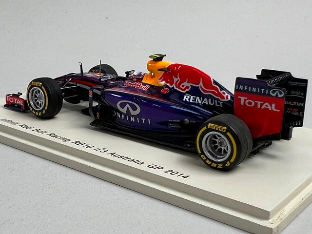 1:43 SPARK S3086 Infiniti Red Bull Racing RB10 Australian GP 2014 #3 Daniel Ricciardo