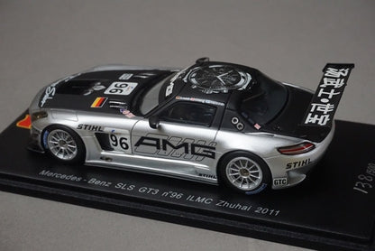 1:43 SPARK SA016 Mercedes-Benz SLS GT3 #96 ILMC Zhuhai 2011 M.Hakkinen