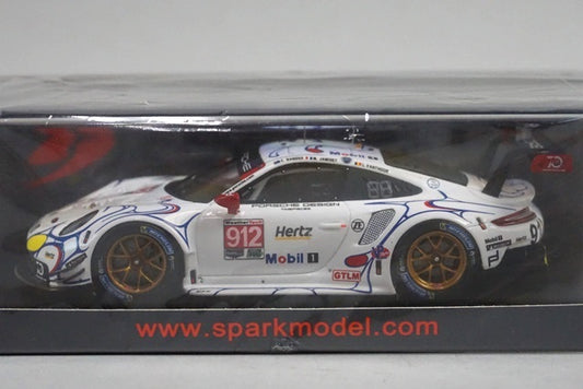 1:43 SPARK S5849 Porsche 911 RSR #912 Porsche GT Team Petit Le Mans 2018