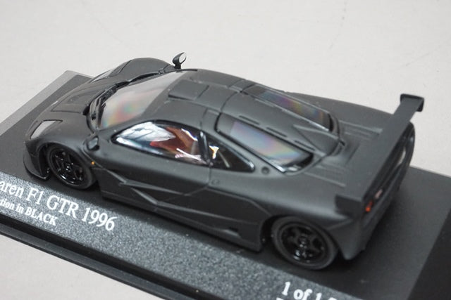 1:43 MINICHAMPS 533164393 Kyosho Homologation Black Series McLaren F1 GTR 1996