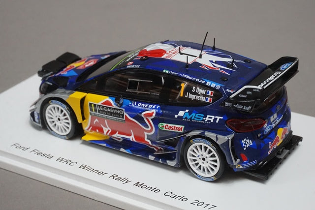 1:43 SPARK S5154 Ford Fiesta Monte Carlo Rally Winner 2017 #1