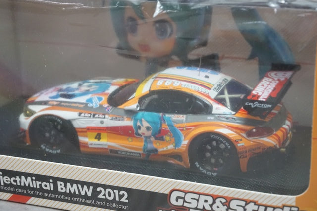 1:43 Good Smile Racing EBBRO 84208 GSR Project Mirai Miku Hatsune BMW 2012 Opening ver. #4