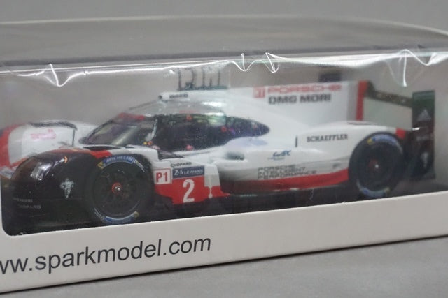 1:43 SPARK 43LM17S Porsche 919 Hybrid #2 Le Mans 2017 Win LMP Team T.Bernhard