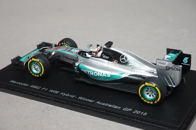 1:43 SPARK S4600 Mercedes AMG F1 W06 Hybrid Australian GP winner 2015 #44 Lewis Hamilton