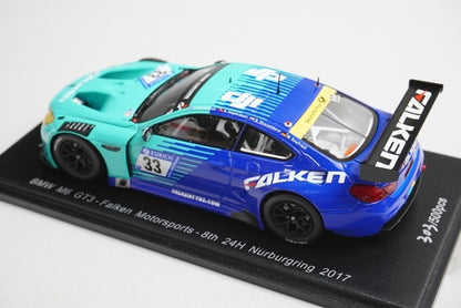 1:43 Spark SG337 BMW M6 GT3 Falken Motorsport Nurburgring 2017 #33 model car