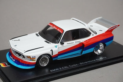 1:43 SPARK SG376 BMW 3.5 CSL Turbo #1 Silverstone 6h 1976 R.Peterson G. Nil