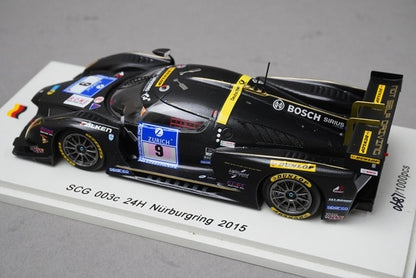 1:43 SPARK SG201 SCG 003c #9 24h Nurburgring 2015 model car