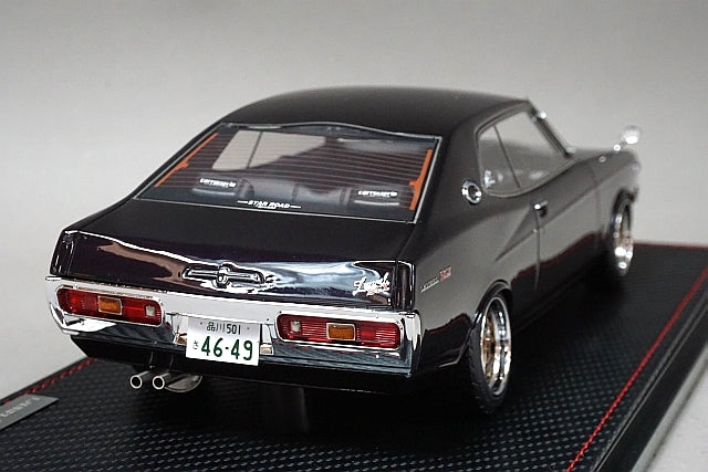 1:18 ignition model IG2404 Nissan Laurel 2000SGX C130 Purple Youtuber Sata figur